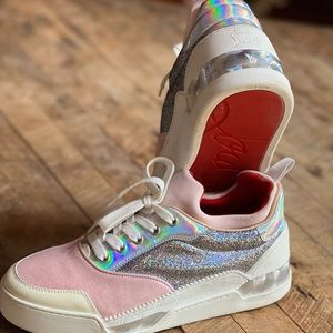 Christian Louboutin Pink Aurelien Donna sneakers 40